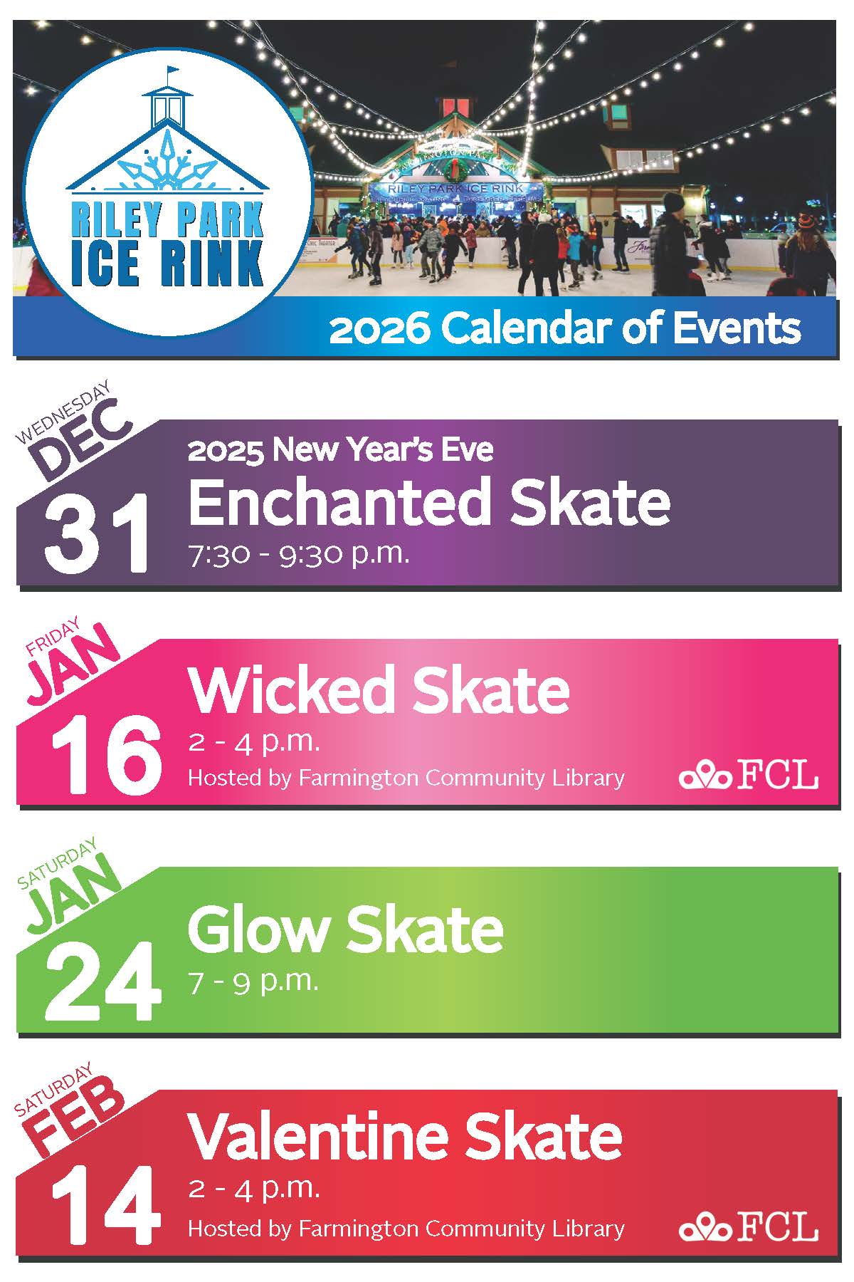 Riley Park Valentines Ice Skating singout