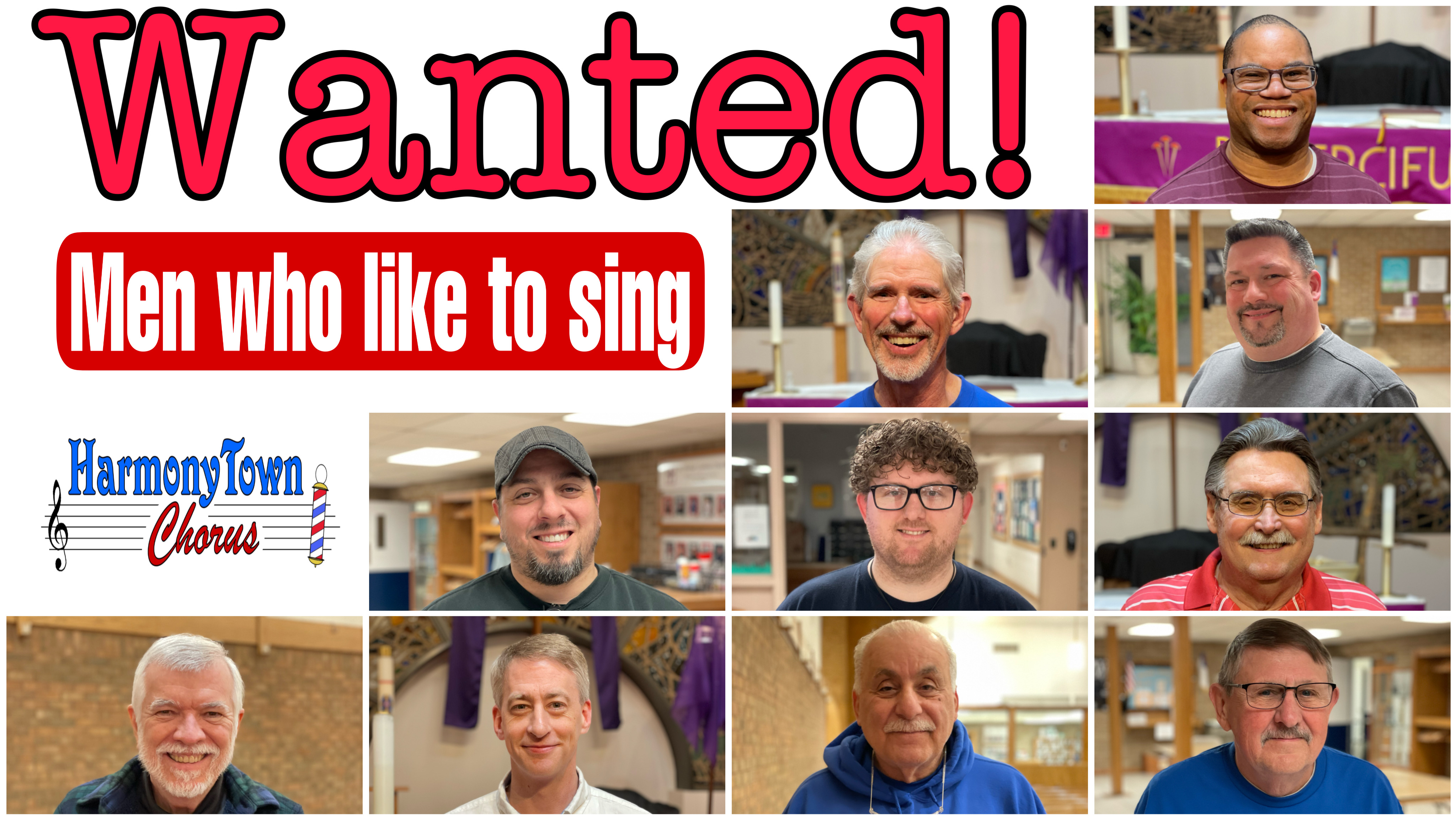 Guest Night - Men come & sing with us!
