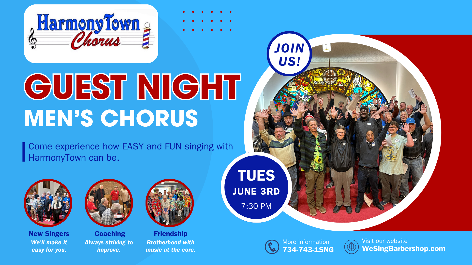 Guest Night - Come SING with us!